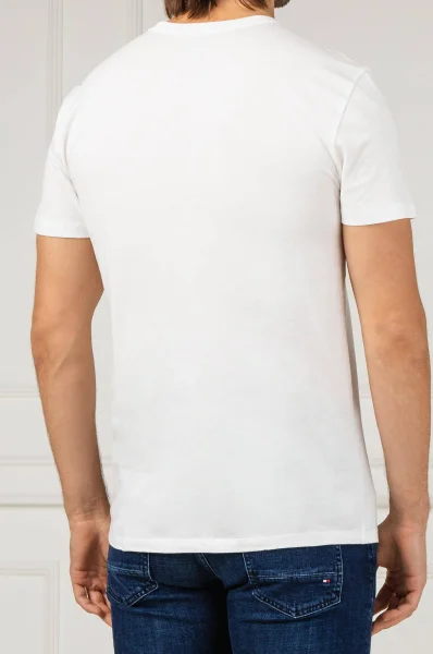 marškinėliai 3 vn | slim fit POLO RALPH LAUREN balta