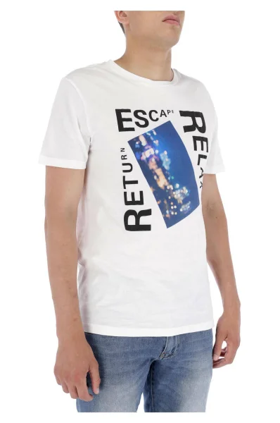 tėjiniai marškinėliai top marškinėliaiwork 3 | regular fit BOSS ORANGE balta