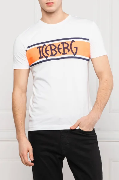 marškinėliai | regular fit Iceberg balta