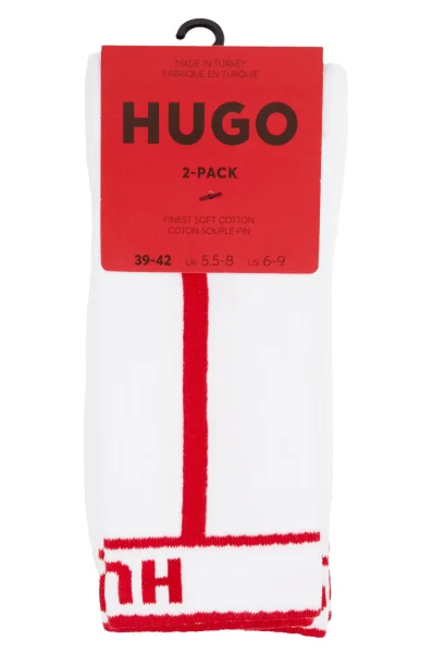 Kojinės 2 vnt. Hugo Bodywear balta