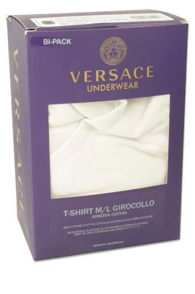 Longsleeve | Slim Fit Versace balta