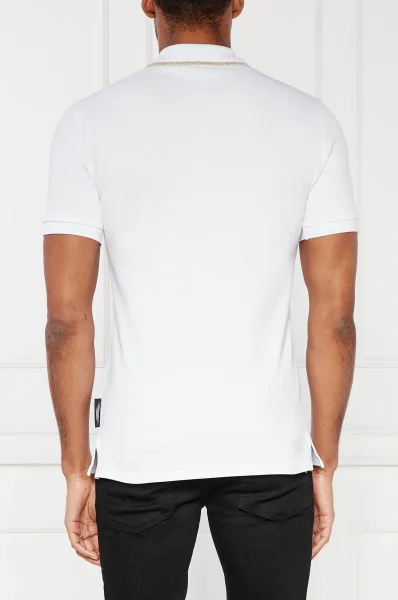 Polo marškinėliai marškinėliai marškinėliai | Regular Fit Plein Sport balta