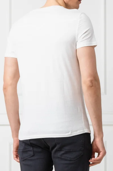 tėjiniai marškinėliai cn ss transformer | slim fit GUESS balta