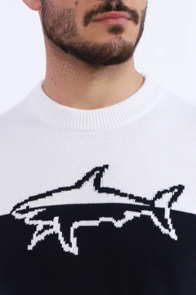 Megztinis | Regular Fit Paul&Shark balta