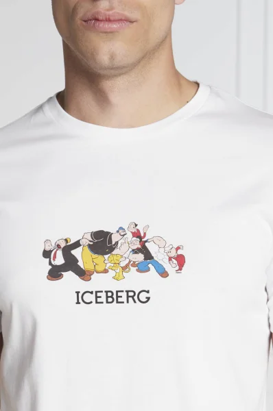 Marškinėliai | Regular Fit Iceberg balta