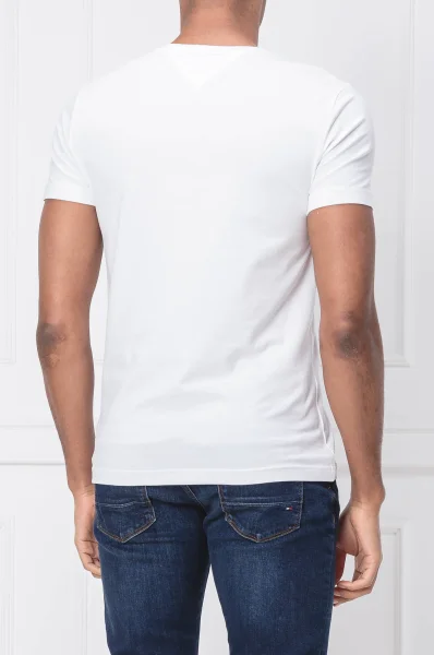 marškinėliai core | slim fit | stretch Tommy Hilfiger balta
