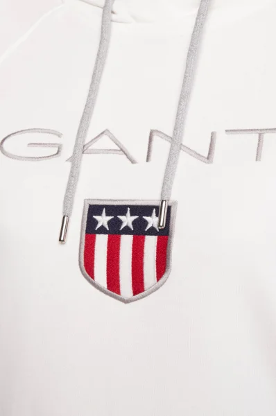 Džemperis SHIELD | Regular Fit Gant balta