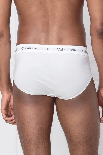 Trumpikės 3 vnt. | stretch Calvin Klein Underwear balta