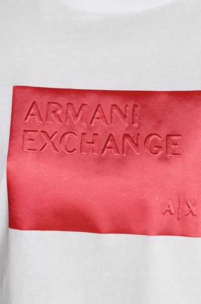 Marškinėliai | Regular Fit Armani Exchange balta