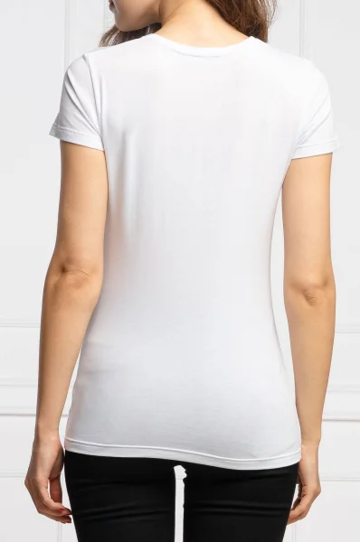 Marškinėliai | Regular Fit Emporio Armani balta