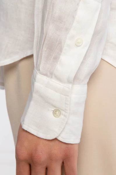 Lininė marškiniai | Relaxed fit POLO RALPH LAUREN balta