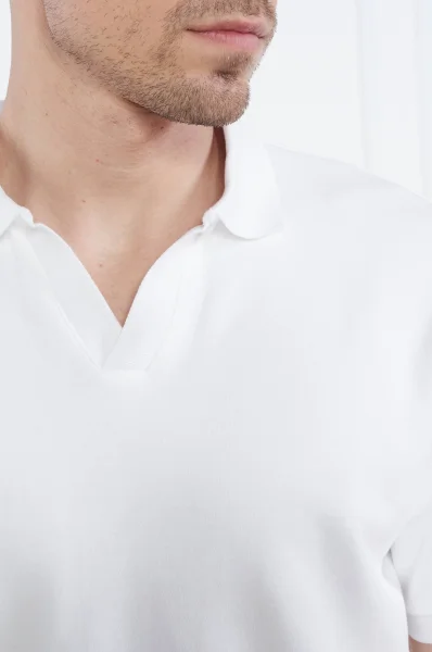 polo marškinėliai | Regular Fit HUGO balta