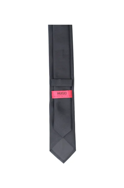 jedwabny kaklaraištis HUGO juoda