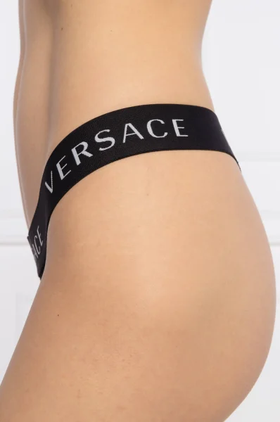 Stringai Versace juoda
