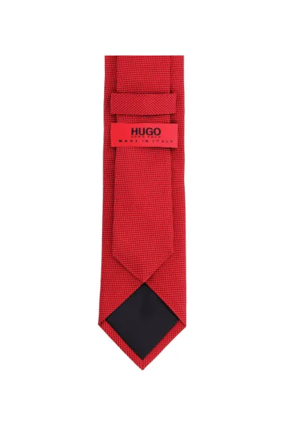 šilkinis kaklaraištis HUGO raudona