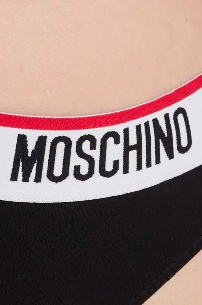 Stringai 2-pack Moschino Underwear juoda