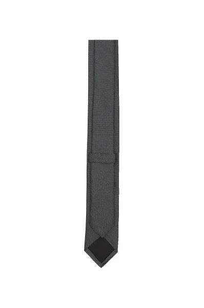 Šilkinis kaklaraištis HUGO grafito