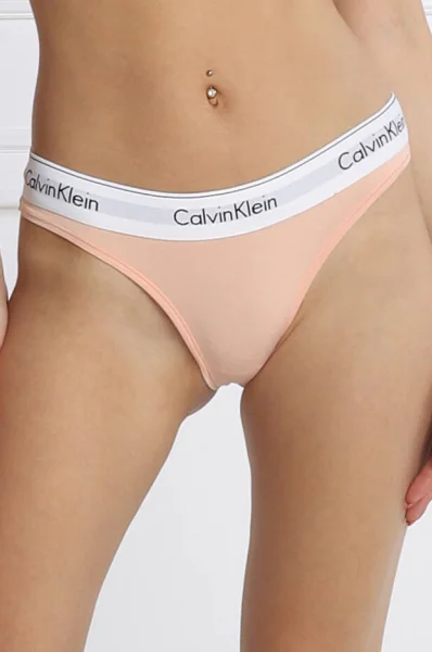 Stringai Calvin Klein Underwear kaštonų