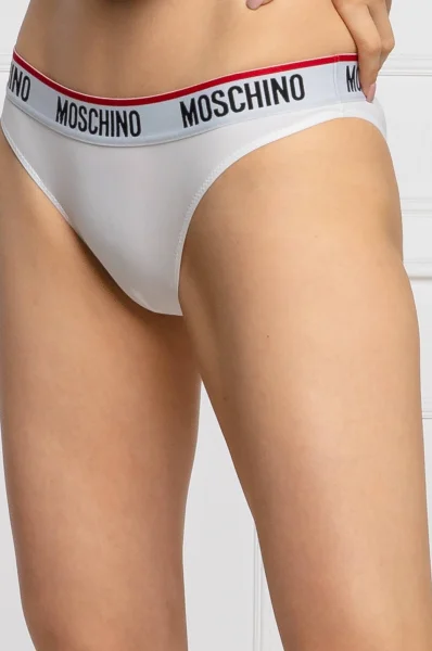 kelnaitės brazylijskie Moschino Underwear balta