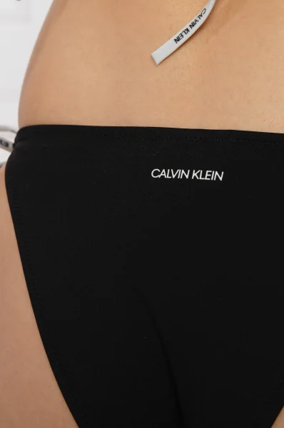Bikinio apatinė dalis CHEEKY Calvin Klein Swimwear juoda