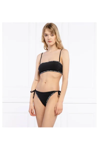 Dół od bikini Calvin Klein Swimwear juoda
