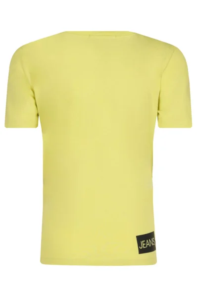 Marškinėliai INSTITUTIONAL | Regular Fit CALVIN KLEIN JEANS geltona