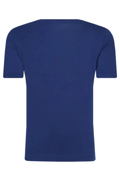 Marškinėliai MONOGRAM LOGO | Regular Fit CALVIN KLEIN JEANS tamsiai mėlyna