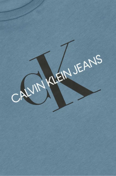 Marškinėliai | Regular Fit CALVIN KLEIN JEANS mėlyna