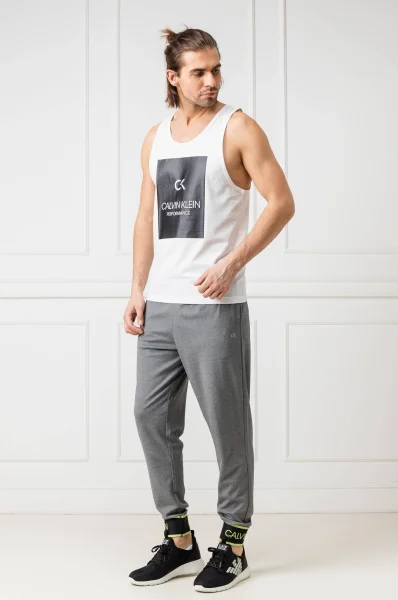 kelnės sportinė aprangaowe | relaxed fit Calvin Klein Performance pilka