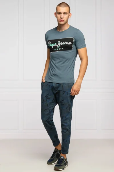 Kelnės JOHNSON | Relaxed fit Pepe Jeans London mėlyna