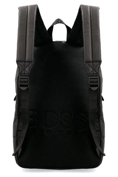 Kuprinė + kapšelis BOSS Kidswear juoda