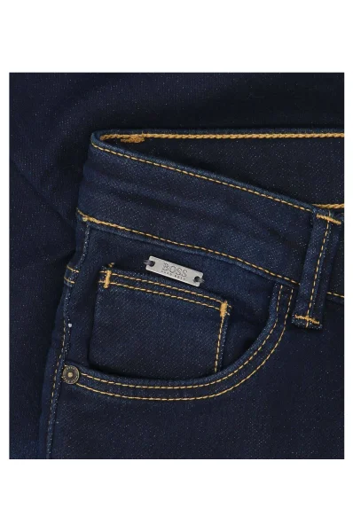 Džinsai | Skinny fit BOSS Kidswear tamsiai mėlyna