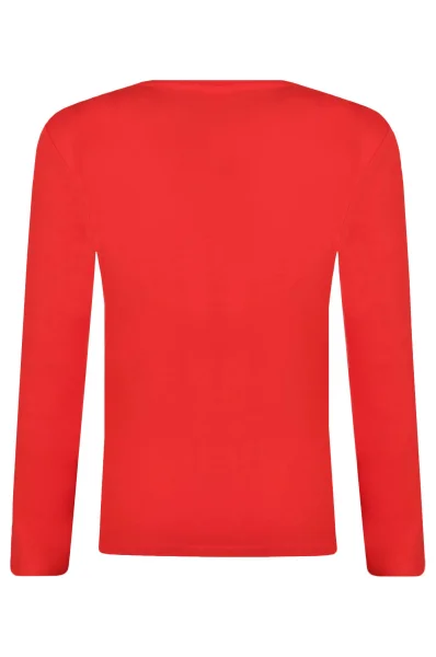 Longsleeve | Slim Fit BOSS Kidswear raudona