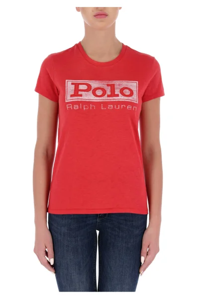 tėjiniai marškinėliai | regular fit POLO RALPH LAUREN raudona