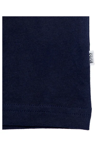 Marškinėliai | Regular Fit BOSS Kidswear tamsiai mėlyna