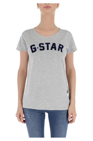 tėjiniai marškinėliai maroon | regular fit G- Star Raw pilka