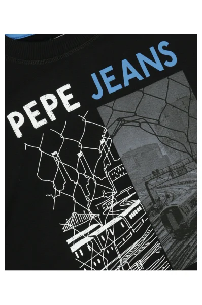 Džemperis JONAS | Regular Fit Pepe Jeans London juoda