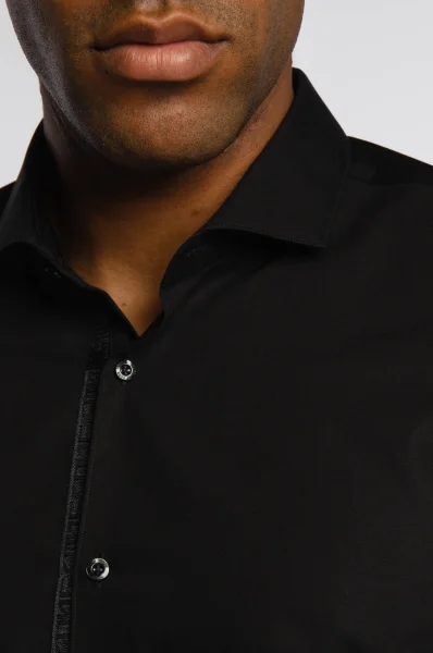 Marškiniai Erriko | Extra slim fit HUGO juoda