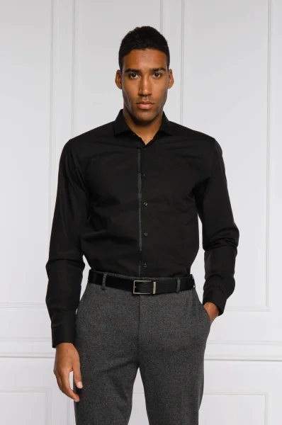 Marškiniai Erriko | Extra slim fit HUGO juoda