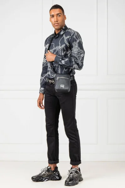 rankinė per petį Versace Jeans Couture juoda