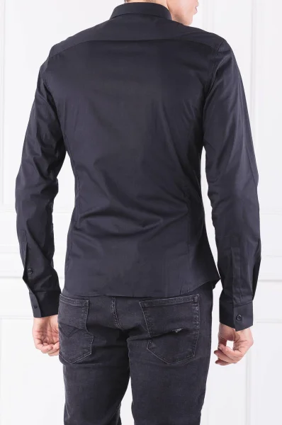 Marškiniai EASY | Extra slim fit Versace Jeans juoda