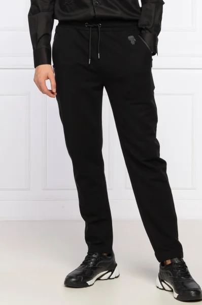 Dress nadrág | Regular Fit Karl Lagerfeld juoda