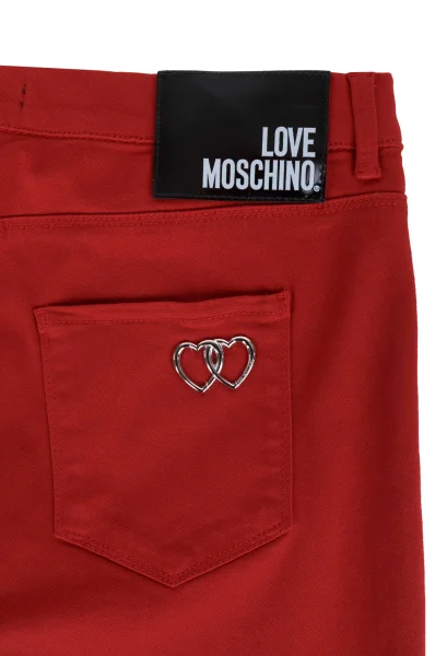 jeggins Love Moschino raudona