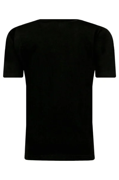 marškinėliai | regular fit BOSS Kidswear juoda