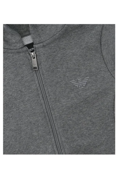 džemperis | regular fit Emporio Armani pilka