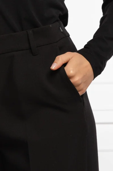 Kelnės PONGO | Regular Fit | regular waist MAX&Co. juoda