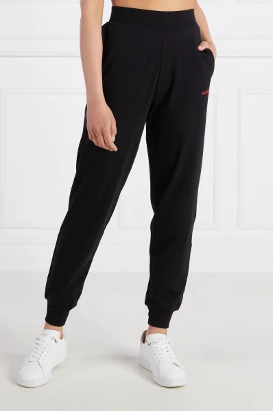 Dress nadrág SHUFFLE PANTS | Regular Fit Hugo Bodywear juoda