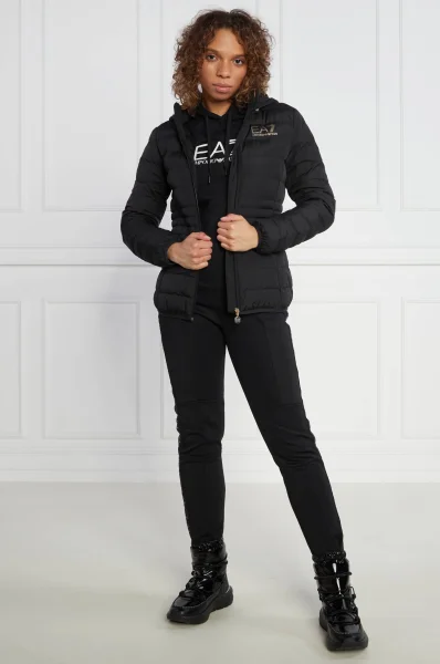 Dress nadrág | Regular Fit EA7 juoda