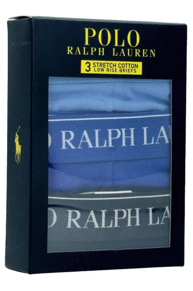 trumpikės 3-pack POLO RALPH LAUREN tamsiai mėlyna