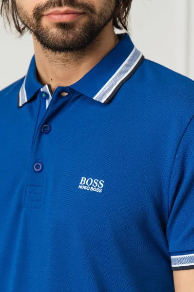 polo marškinėliai paddy | regular fit | pique BOSS GREEN mėlyna